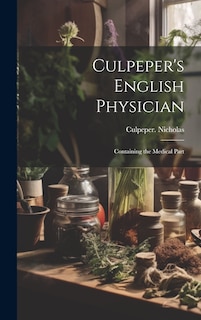Couverture_Culpeper's English Physician
