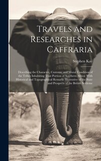 Front cover_Travels and Researches in Caffraria