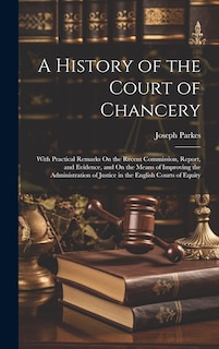 Front cover_A History of the Court of Chancery