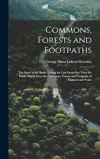 Front cover_Commons, Forests and Footpaths