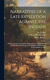 Couverture_Narratives of a Late Expedition Against the Indians