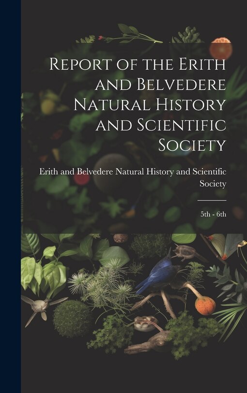 Front cover_Report of the Erith and Belvedere Natural History and Scientific Society