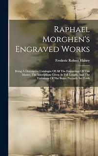 Front cover_Raphael Morghen's Engraved Works