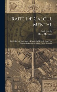 Couverture_Traité De Calcul Mental