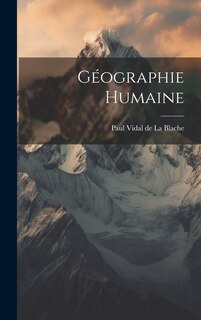 Front cover_Géographie Humaine