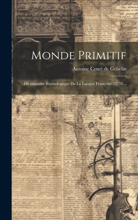 Front cover_Monde Primitif