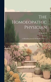 Front cover_The Homoeopathic Physician