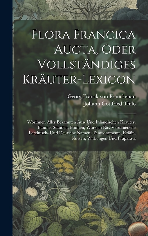 Couverture_Flora Francica Aucta, Oder Vollständiges Kräuter-lexicon