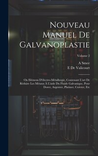 Front cover_Nouveau Manuel De Galvanoplastie