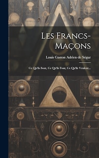 Couverture_Les Francs-maçons