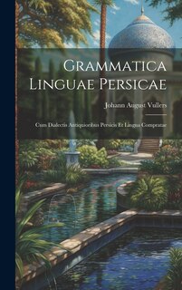 Couverture_Grammatica Linguae Persicae