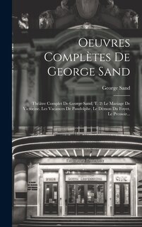 Couverture_Oeuvres Complètes De George Sand