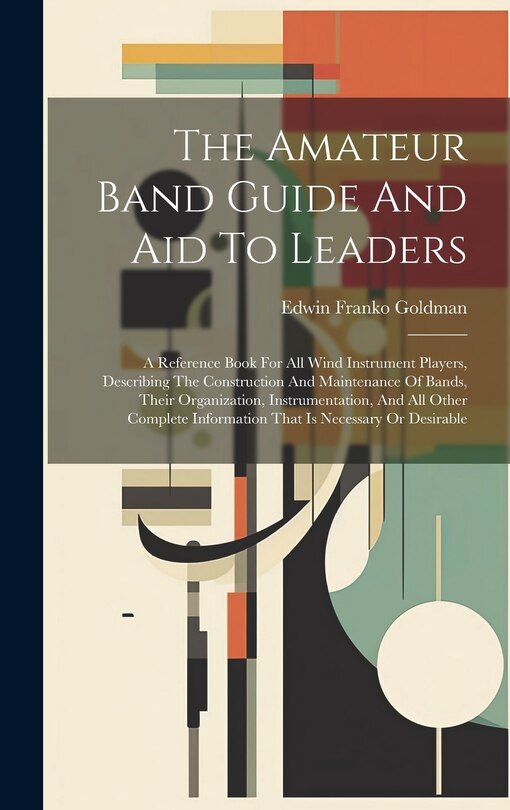 Couverture_The Amateur Band Guide And Aid To Leaders
