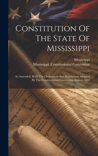 Front cover_Constitution Of The State Of Mississippi