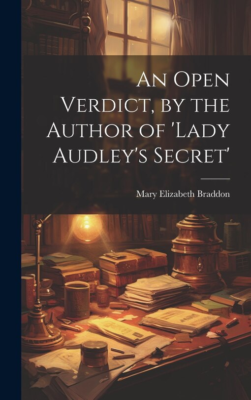 Couverture_An Open Verdict, by the Author of 'lady Audley's Secret'