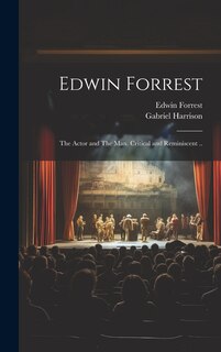 Front cover_Edwin Forrest