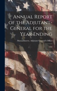 Couverture_Annual Report of the Adjutant-General for the Year Ending