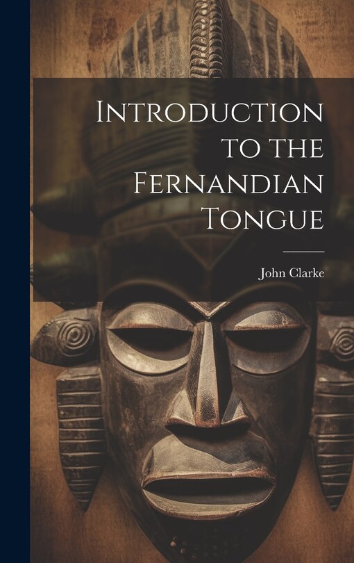 Couverture_Introduction to the Fernandian Tongue