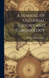 Front cover_A Manual of Universal History and Chronology