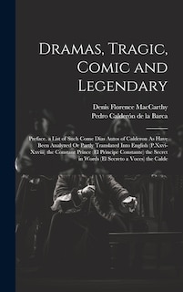 Front cover_Dramas, Tragic, Comic and Legendary