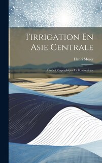 Front cover_I'irrigation En Asie Centrale