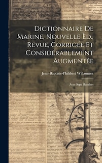 Front cover_Dictionnaire De Marine, Nouvelle Èd., Revue, Corrigée Et Considérablement Augmentée