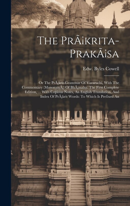 Front cover_The Pràkrita-prakàsa