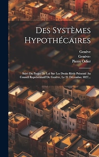 Front cover_Des Systèmes Hypothécaires