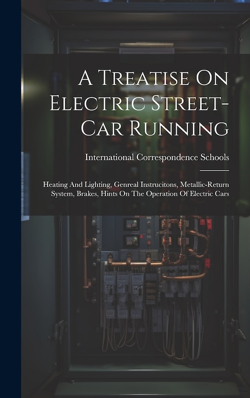 Front cover_A Treatise On Electric Street-car Running