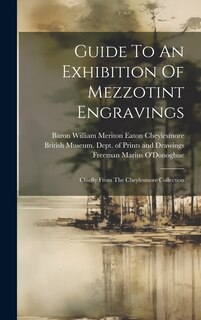 Couverture_Guide To An Exhibition Of Mezzotint Engravings