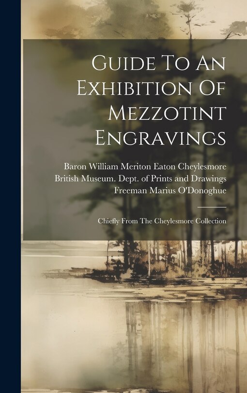 Couverture_Guide To An Exhibition Of Mezzotint Engravings