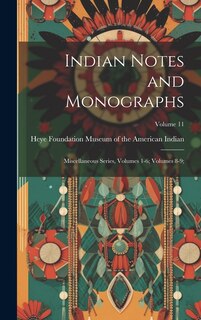 Front cover_Indian Notes and Monographs