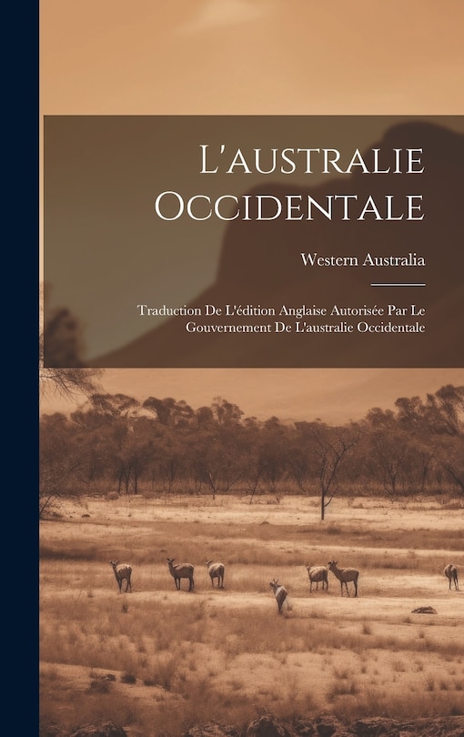 Front cover_L'australie Occidentale