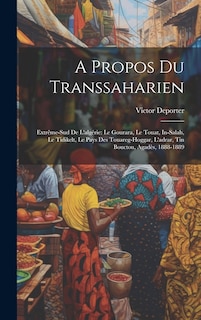 Front cover_A Propos Du Transsaharien