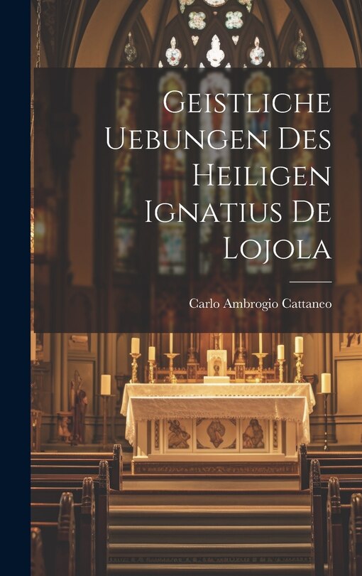 Couverture_Geistliche Uebungen Des Heiligen Ignatius De Lojola