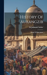 Couverture_History Of Aurangzib