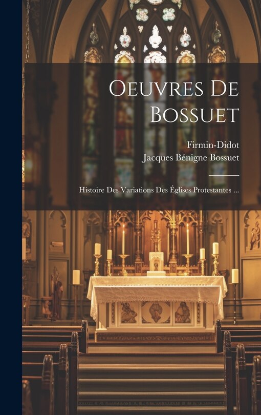 Front cover_Oeuvres De Bossuet