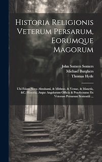 Front cover_Historia Religionis Veterum Persarum, Eorumque Magorum