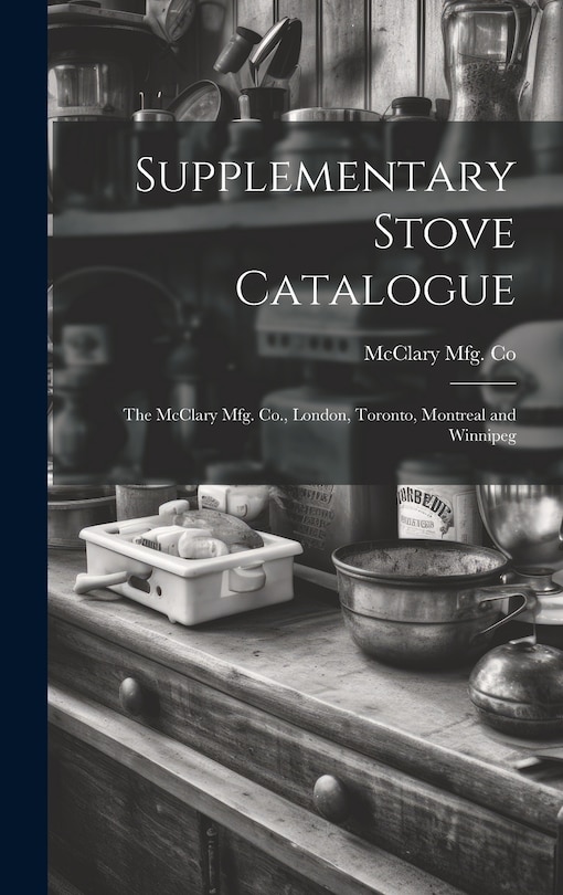 Front cover_Supplementary Stove Catalogue [microform]