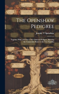 Front cover_The Openshaw Pedigree