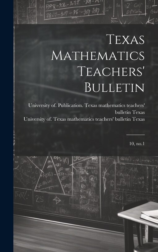 Front cover_Texas Mathematics Teachers' Bulletin