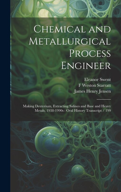 Front cover_Chemical and Metallurgical Process Engineer
