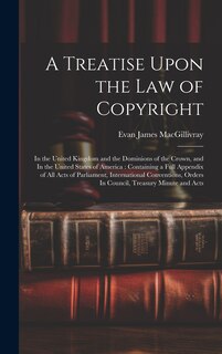Front cover_A Treatise Upon the law of Copyright