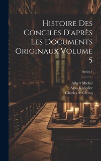 Front cover_Histoire des conciles d'après les documents originaux Volume 5; Series 1