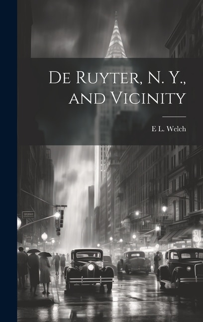 Front cover_De Ruyter, N. Y., and Vicinity