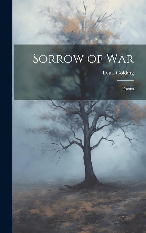 Couverture_Sorrow of war; Poems