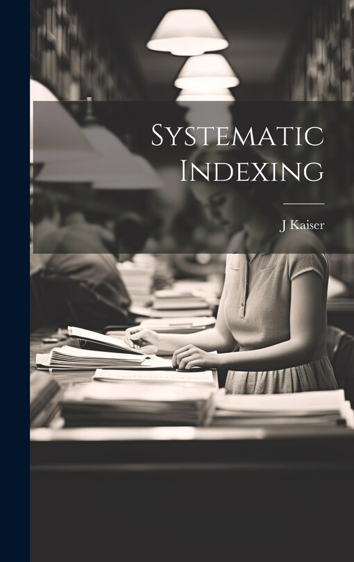 Couverture_Systematic Indexing