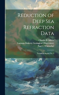 Front cover_Reduction of Deep sea Refraction Data