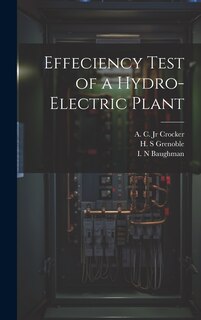 Couverture_Effeciency Test of a Hydro-electric Plant