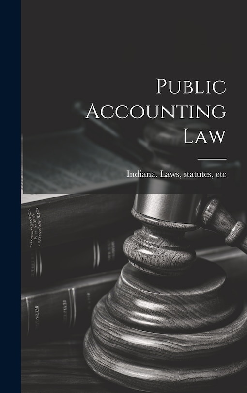 Couverture_Public Accounting Law